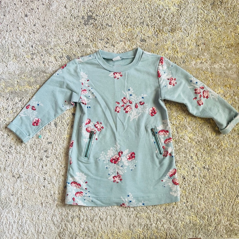Toddler floral dress